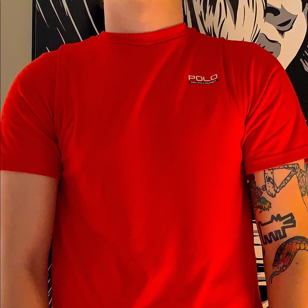 90s VINTAGE POLO T-SHIRT 🚨